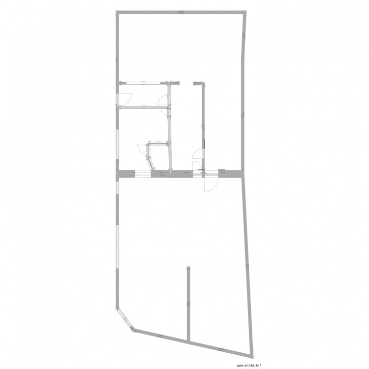 Ph Gascogne RdC nu. Plan de 0 pièce et 0 m2