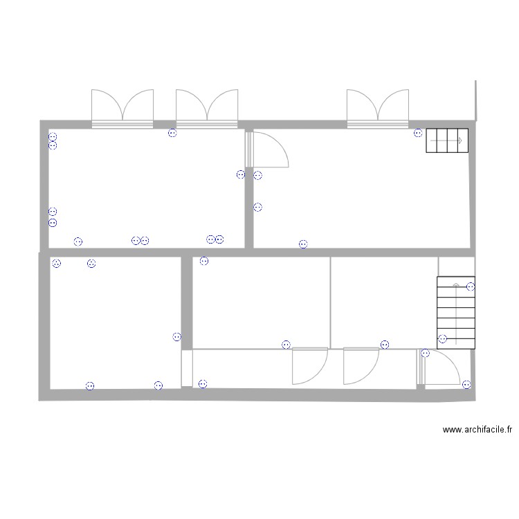 projet cuisine. Plan de 0 pièce et 0 m2