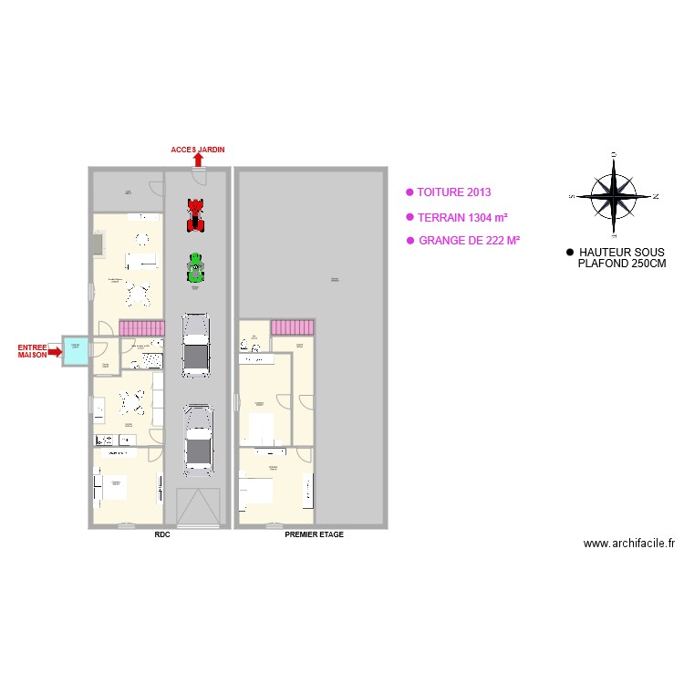 Lachassagne. Plan de 0 pièce et 0 m2