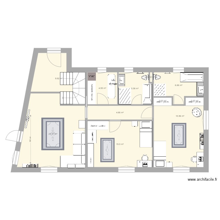 espace enfants 4. Plan de 0 pièce et 0 m2