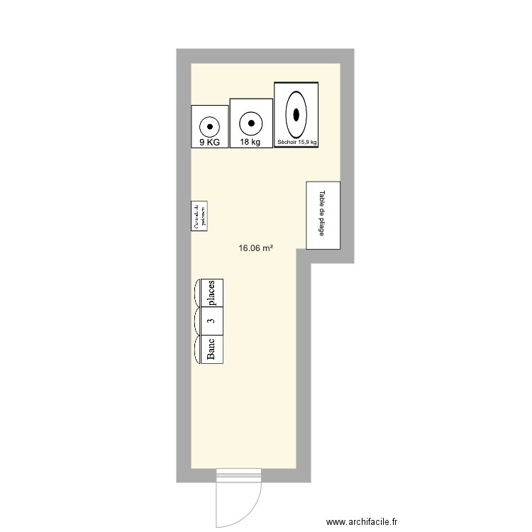 WD TARBES. Plan de 0 pièce et 0 m2