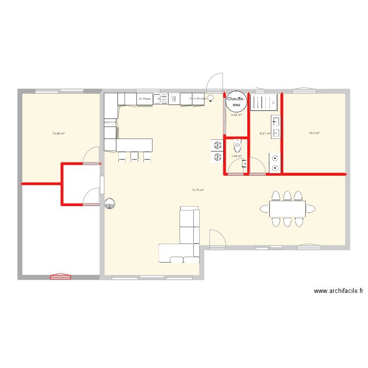 essai. Plan de 0 pièce et 0 m2