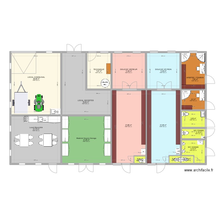Buvette La Chaux. Plan de 0 pièce et 0 m2