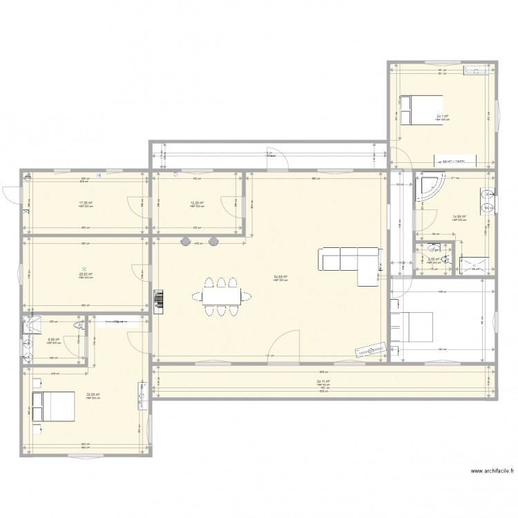 maison au cameroun. Plan de 0 pièce et 0 m2