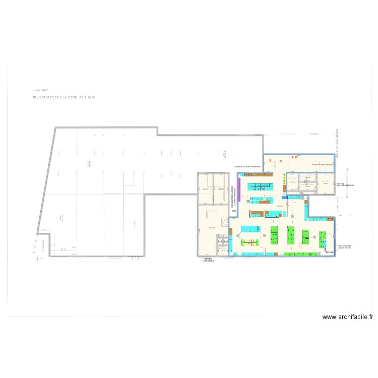 NICE2 - V2. Plan de 12 pièces et 910 m2