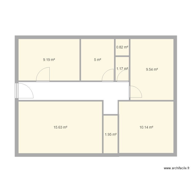 maison Miré sans cotations. Plan de 0 pièce et 0 m2