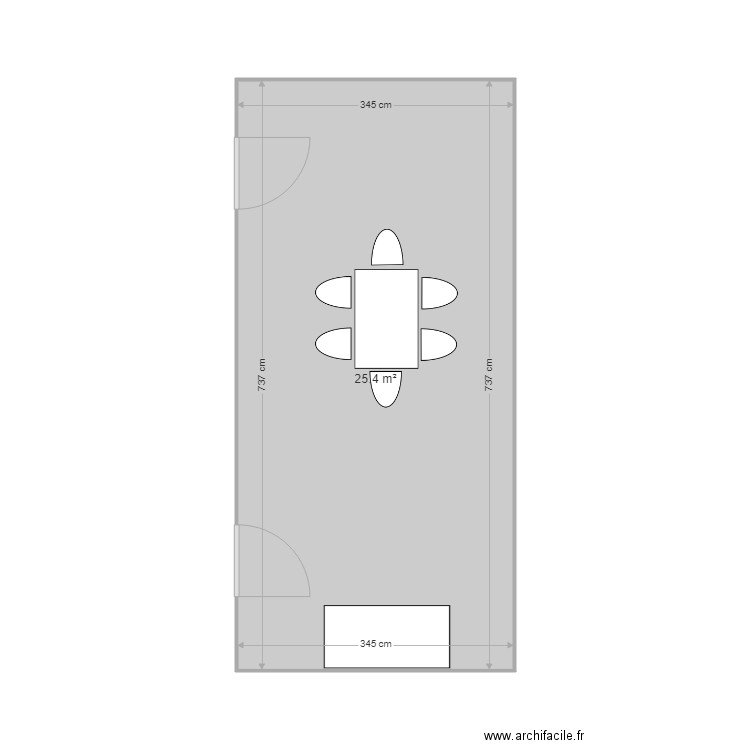 Salle de reunion. Plan de 0 pièce et 0 m2