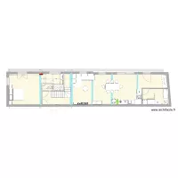 Projet 11 escalier 1/4 centr&eacute;