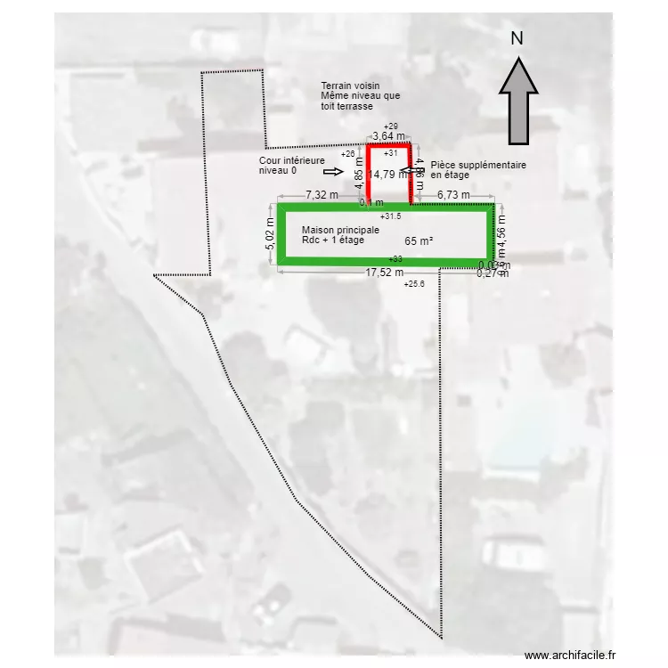 DP2 apr&egrave;s travaux3. Plan de 