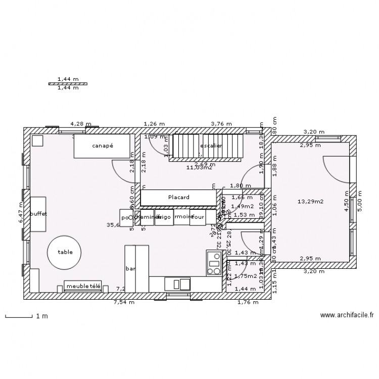 MAISON 2. Plan de 0 pièce et 0 m2