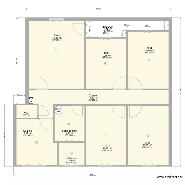 PLAN TROYES ELEC. Plan de 