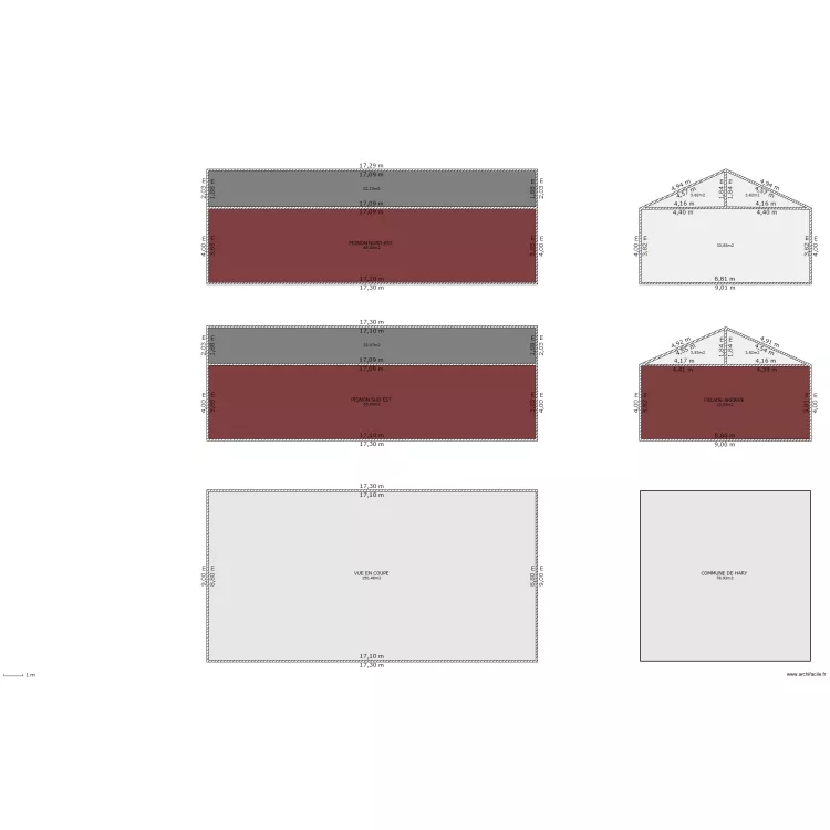 HANGAR 2. Plan de 