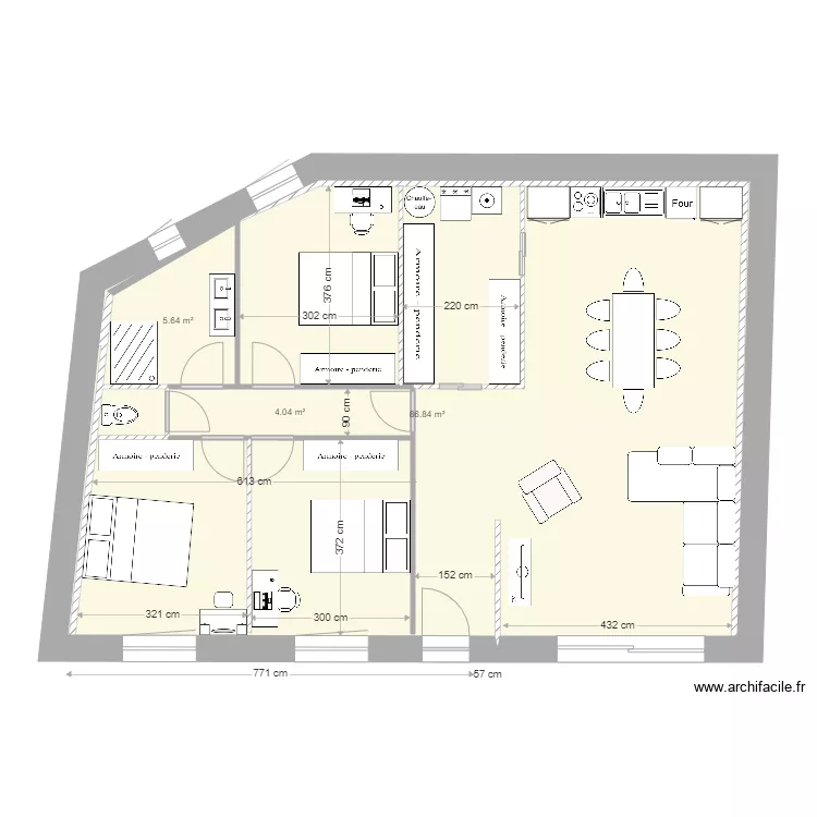 Plan remise 4 rez dz jardin. Plan de 