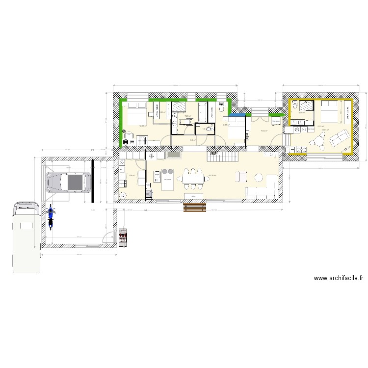 Plan intérieur . Plan de 0 pièce et 0 m2