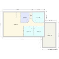 plan simple 101 m2