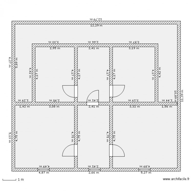 ETAGE. Plan de 0 pièce et 0 m2