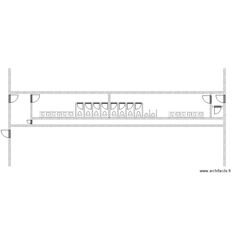 r2 sanitaires. Plan de 0 pièce et 0 m2