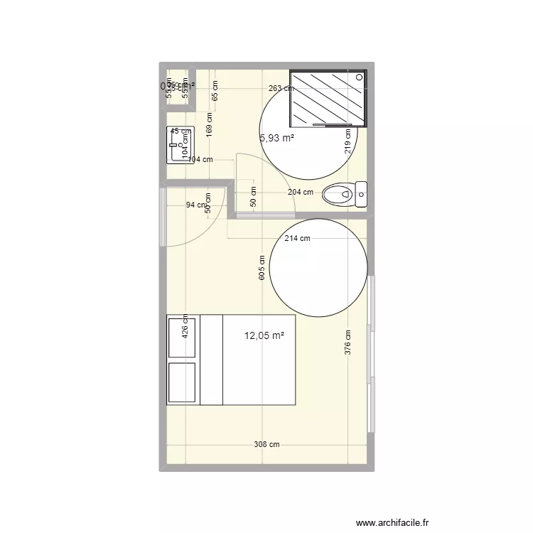 Casset CH PMR. Plan de 