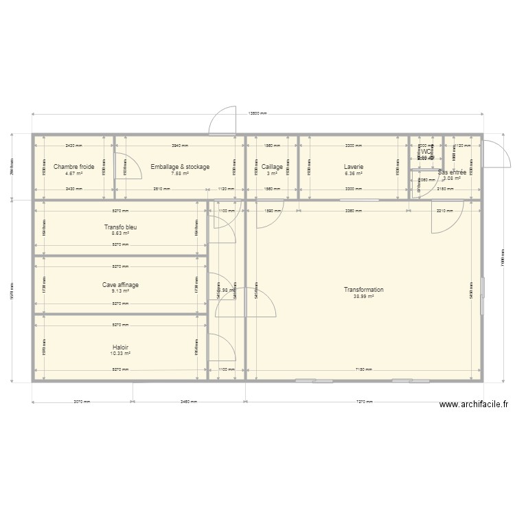 from. Plan de 0 pièce et 0 m2