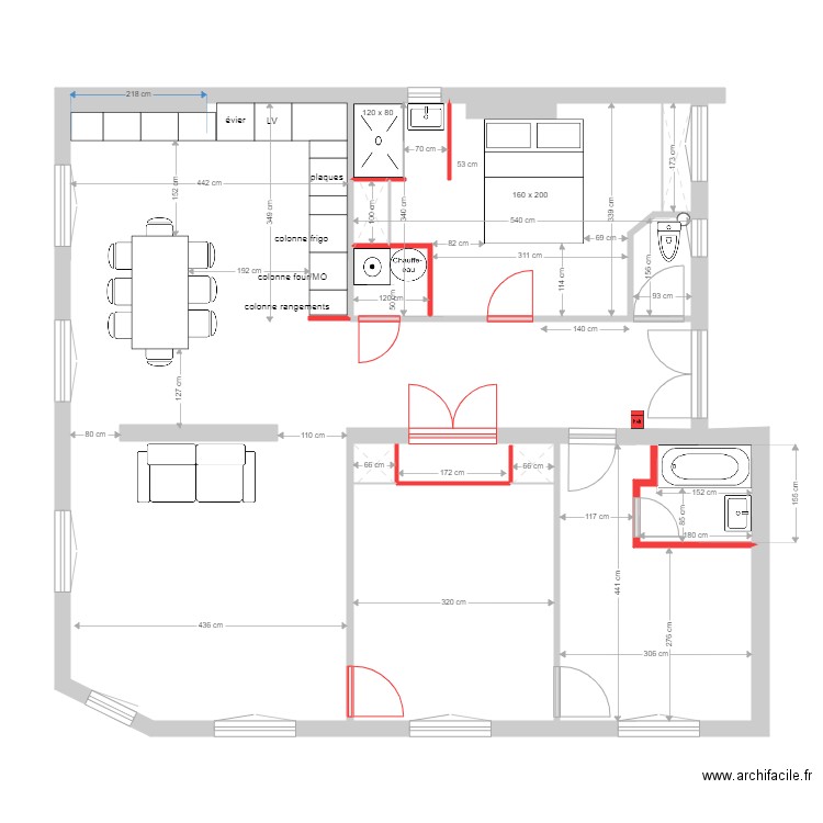 fabre 5 novembre. Plan de 0 pièce et 0 m2