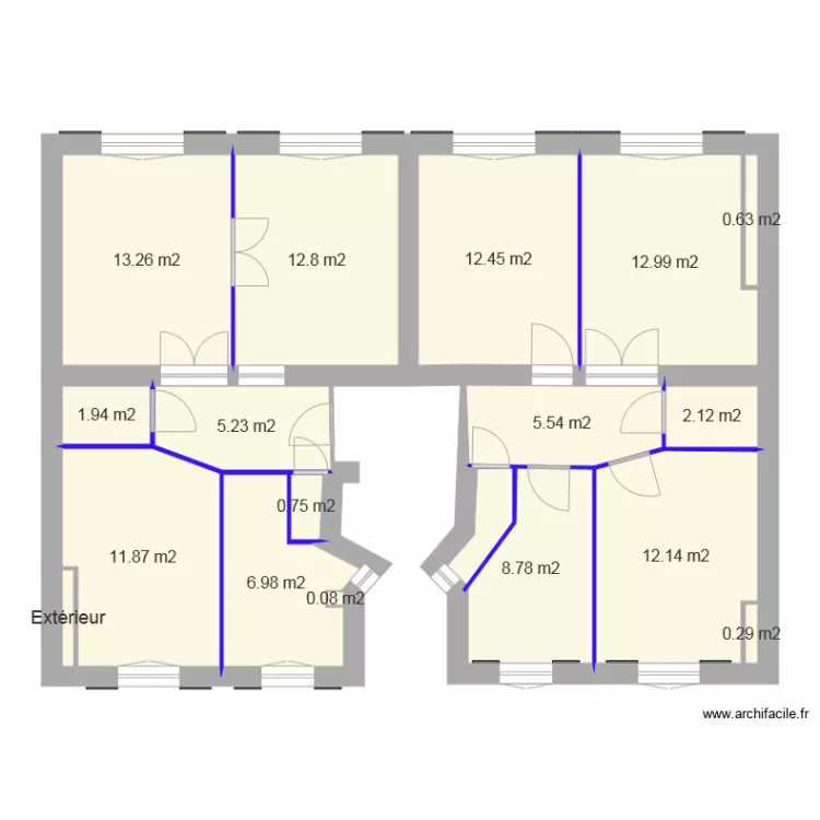 Balard 2 patrick. Plan de 