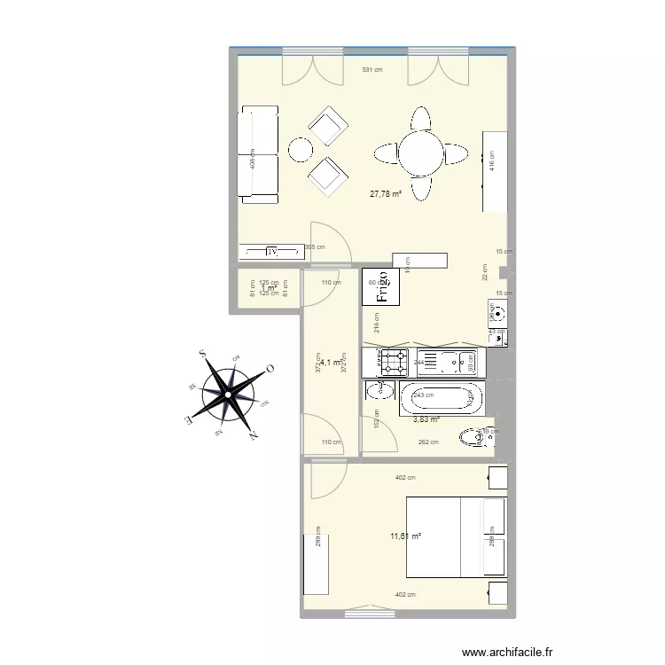 SALAUN (Mauduit Duplessis). Plan de SALAUN (Mauduit Duplessis). Plan de