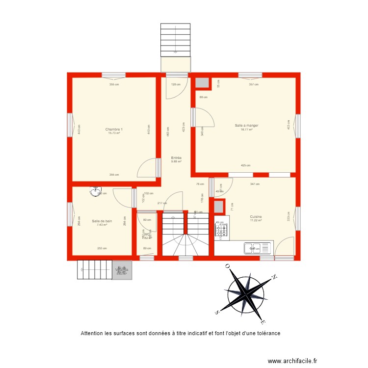 BI 3902 sous sol côté. Plan de 0 pièce et 0 m2