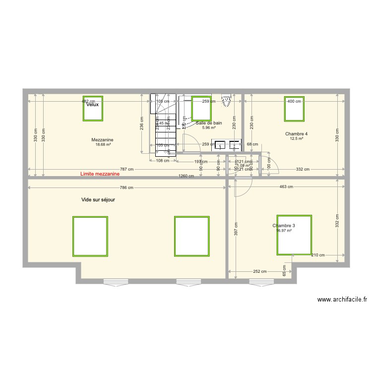 Brunoy Route de Brie 1er étage. Plan de 0 pièce et 0 m2