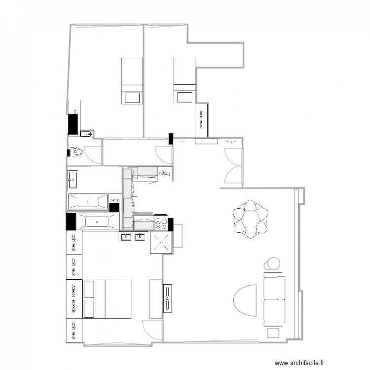 37 FOCH 3. Plan de 0 pièce et 0 m2