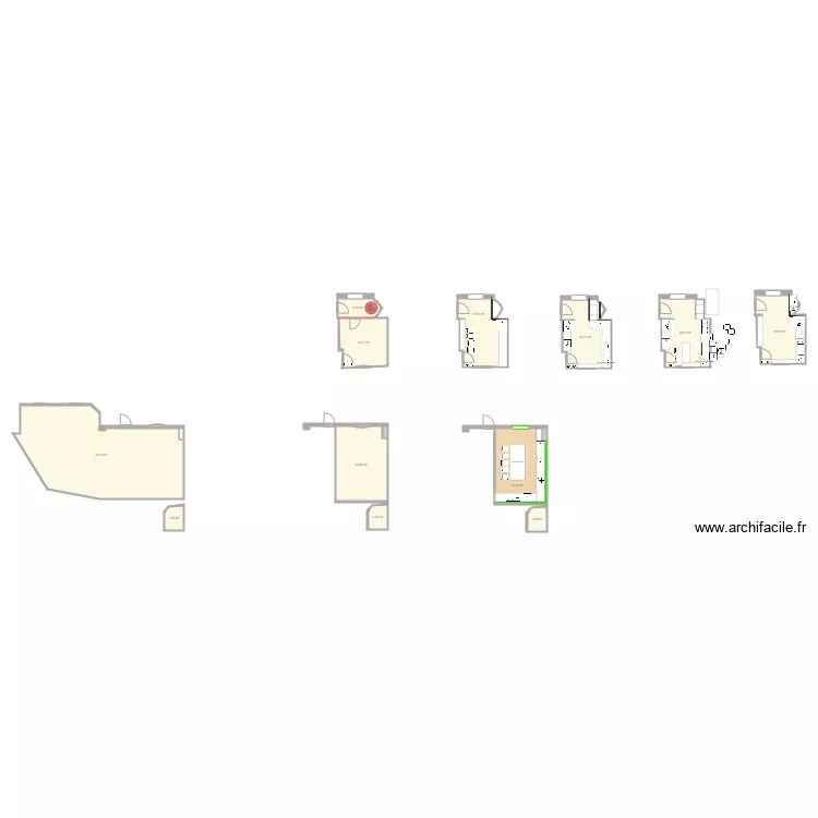 REGNIAULT EPERNAY. Plan de 