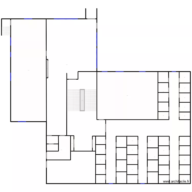 R&eacute;sidence La Cr&ecirc;te. Plan de 