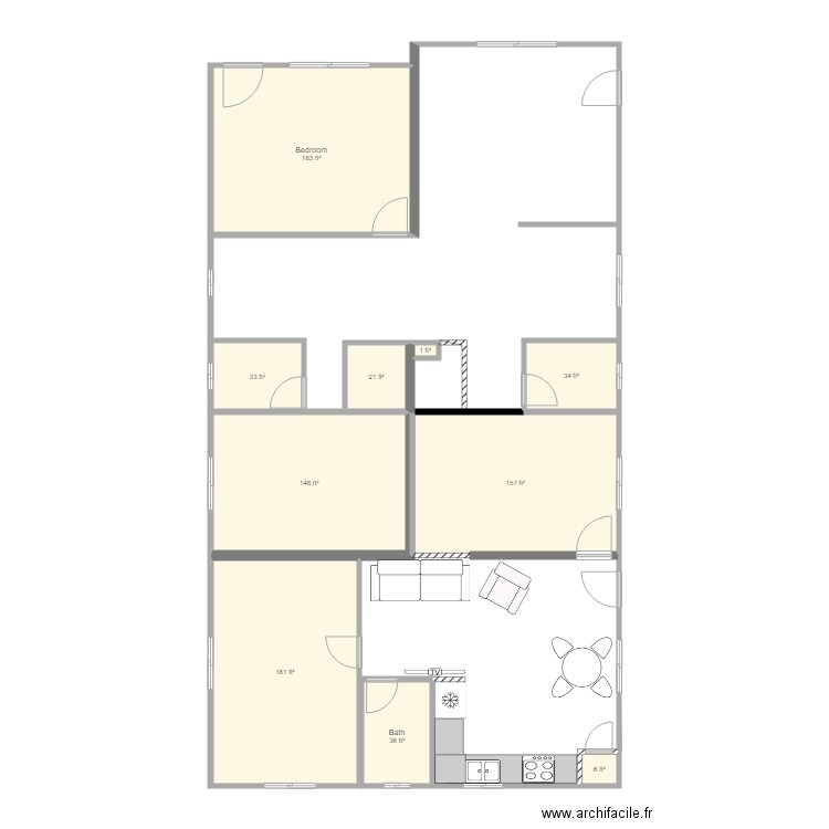 Johns House Mod A. Plan de 0 pièce et 0 m2