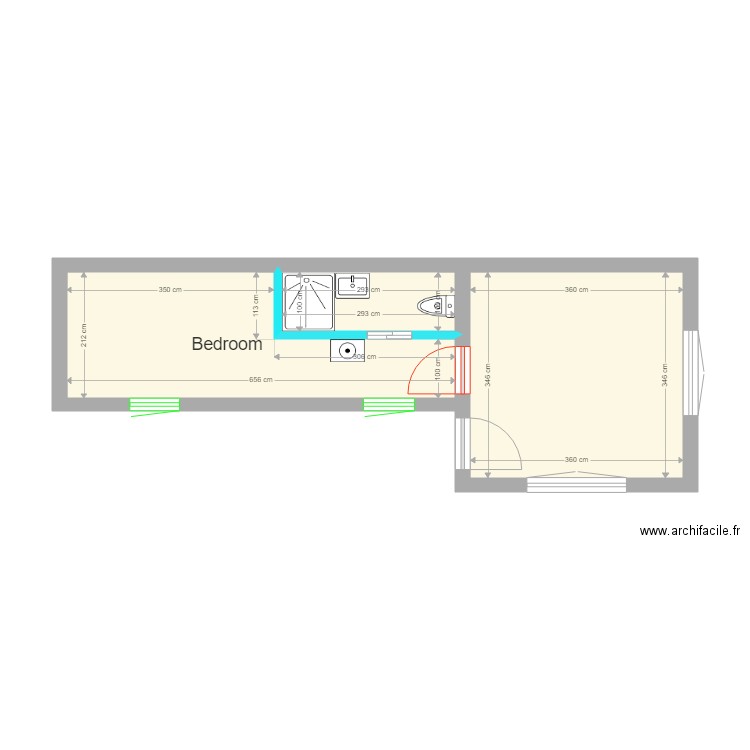 Outhouse Design 2. Plan de 0 pièce et 0 m2