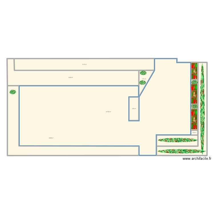 maison . Plan de 0 pièce et 0 m2