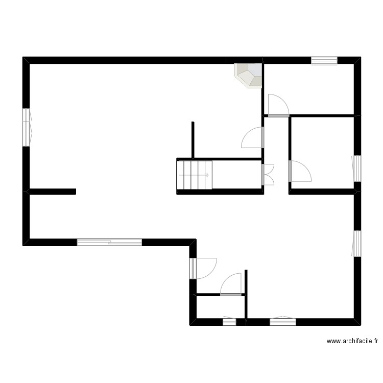 BALLEY. Plan de 16 pièces et 202 m2