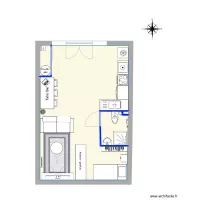 Plan d'am&eacute;nagement de studio (agence)