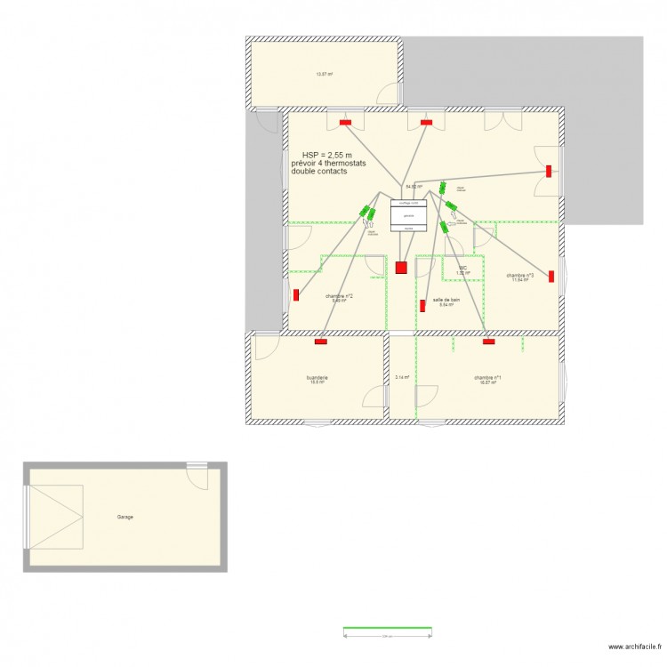 gainable 2. Plan de 0 pièce et 0 m2