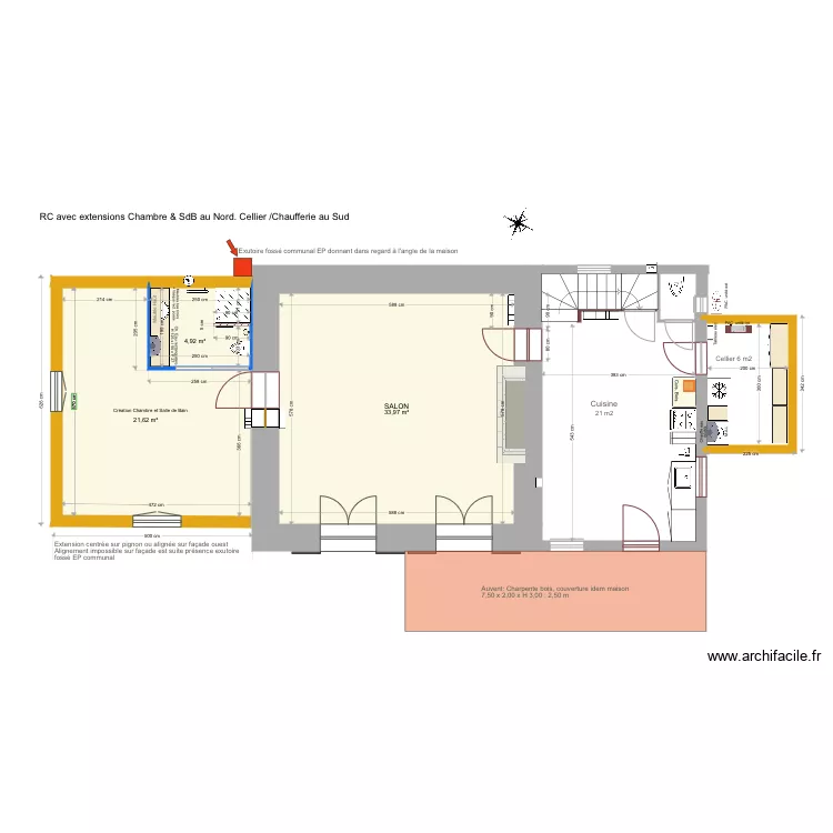 Meaulne RC et Extensions. Plan de Meaulne RC et Extensions. Plan de