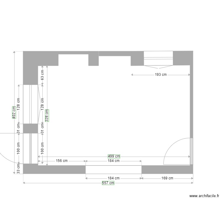 cuisine BC. Plan de 0 pièce et 0 m2