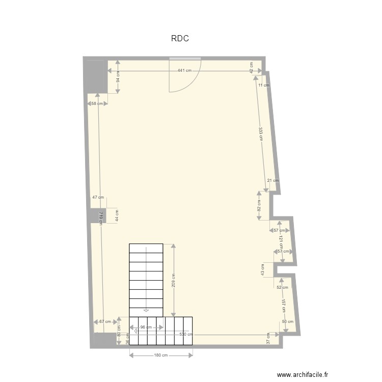 240 saint denis 2. Plan de 0 pièce et 0 m2