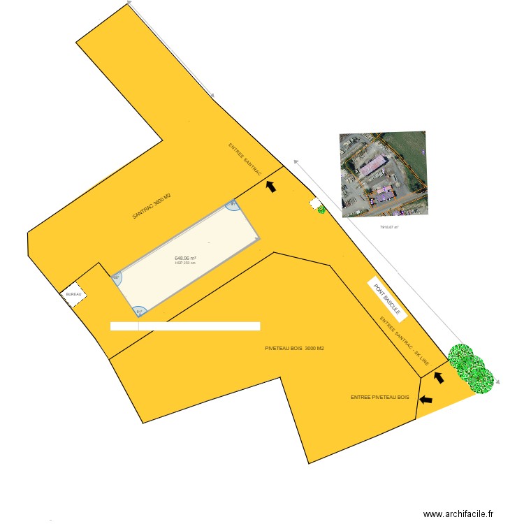 PLAN TERRAIN BEAUCOUZE . Plan de 0 pièce et 0 m2