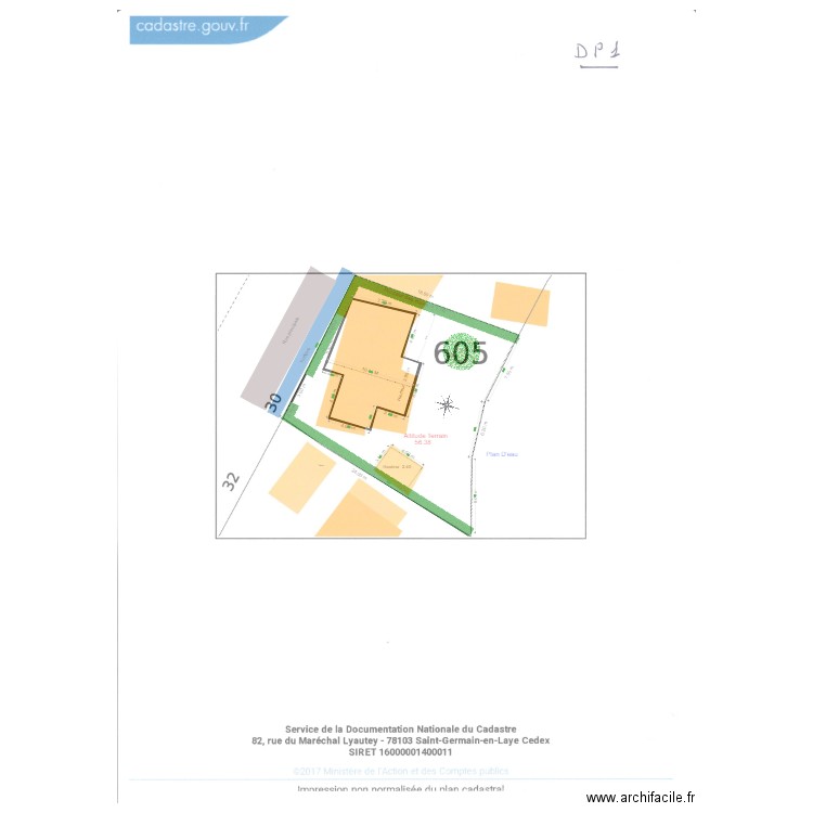 Plan de Masse 3. Plan de 0 pièce et 0 m2