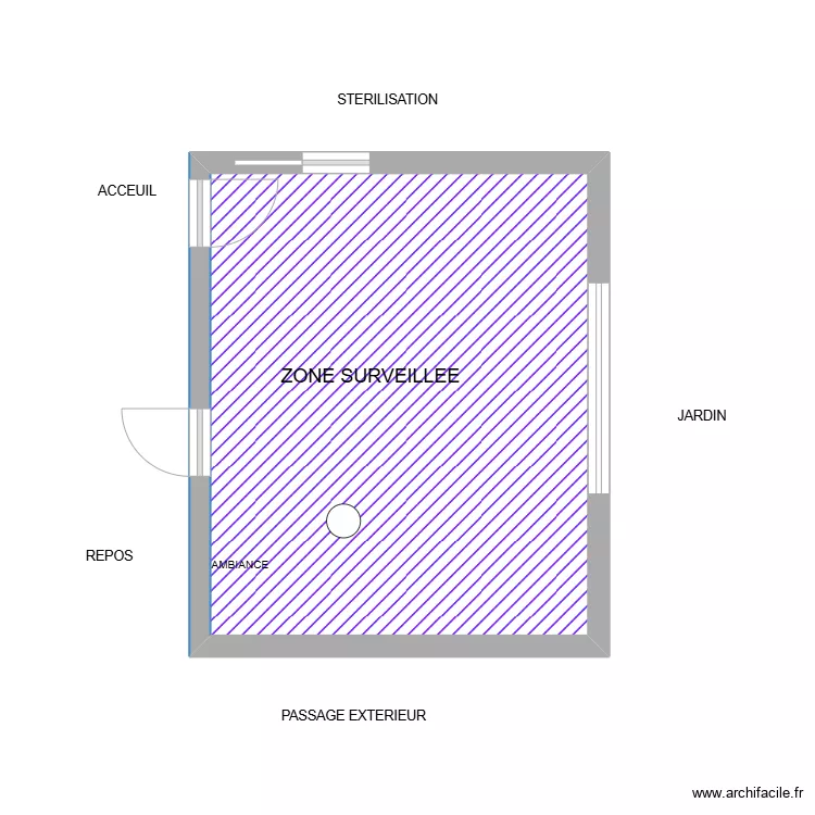 LAUNAY MASSON S1. Plan de 