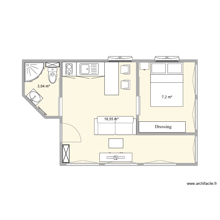 T2 VITRE 17 02 2026. Plan de 0 pièce et 0 m2