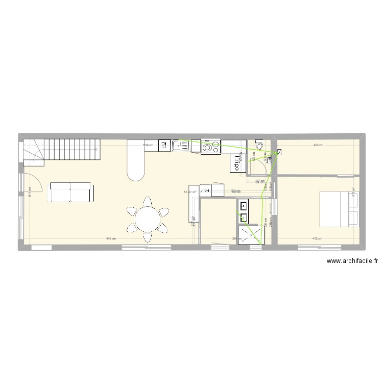 Villa 2 Equipotentielle RDC. Plan de 0 pièce et 0 m2