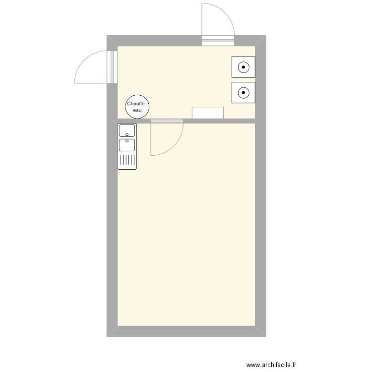 Merville Garage. Plan de 0 pièce et 0 m2