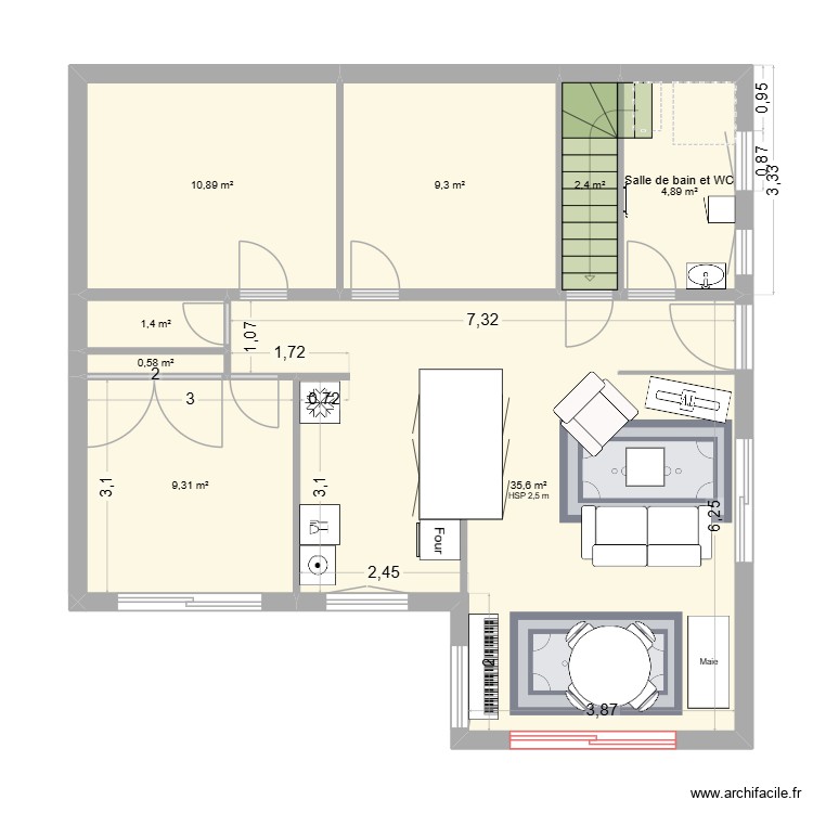 maison 03/02. Plan de 0 pièce et 0 m2 maison 03/02. Plan de 0 pièce et 0 m2
