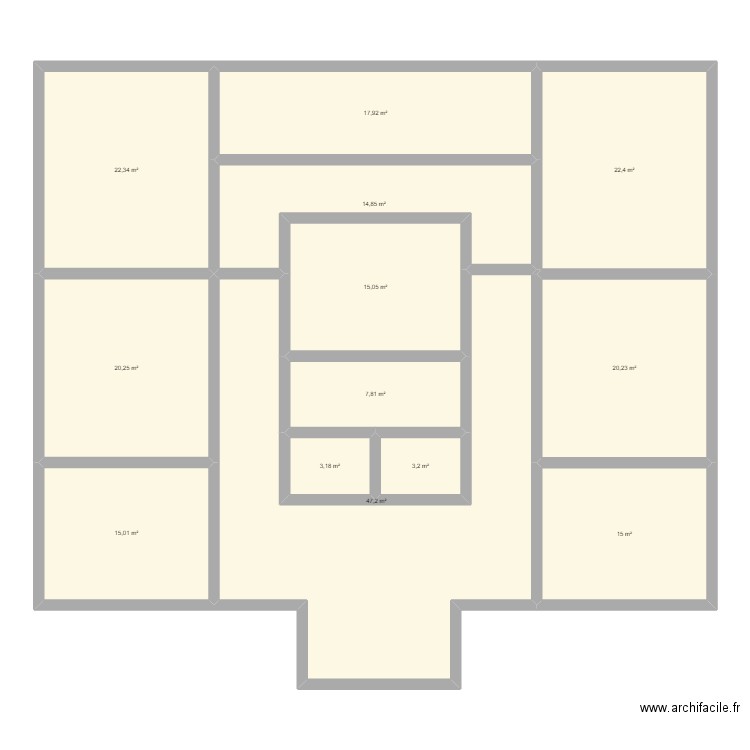 Cabinet consultation médicale. Plan de 0 pièce et 0 m2