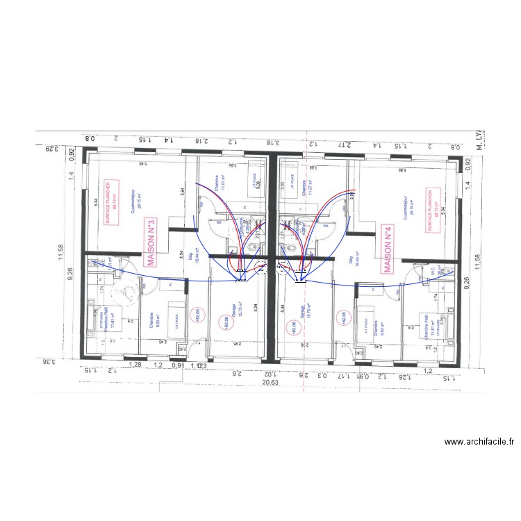 PLAN TABARAKA MAISONS 3/4 HYDRAULIQUE. Plan de 0 pièce et 0 m2