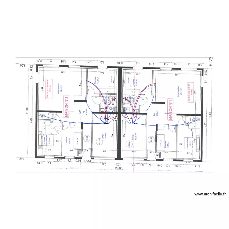 PLAN TABARAKA MAISONS 3/4 HYDRAULIQUE. Plan de 